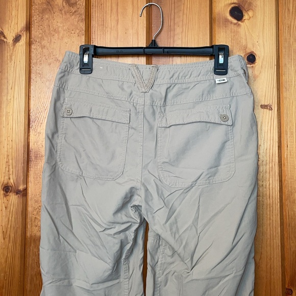 The north face tactical outdoor pants tan cream colored size 2 unzip pants - Picture 5 of 9